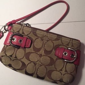 Coach wristlets